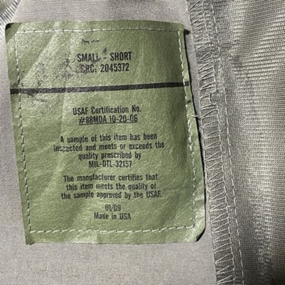 USGI ECWCS Gore-Tex Tiger Stripe Camo Parka Small Short USAF APECS Rare Gorpcore - Picture 6 of 6